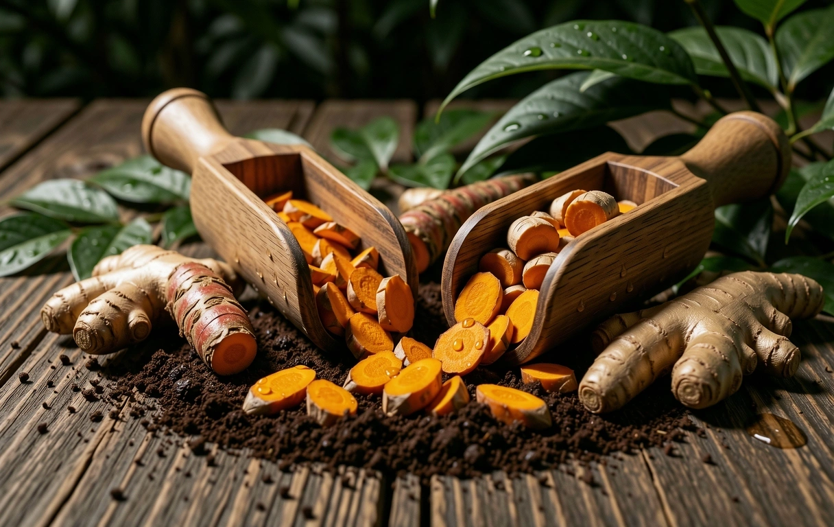 Raw botanical materials